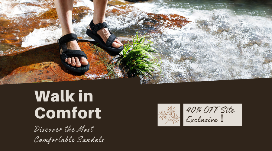 Walk in Comfort: Discover the Most Comfortable Sandals